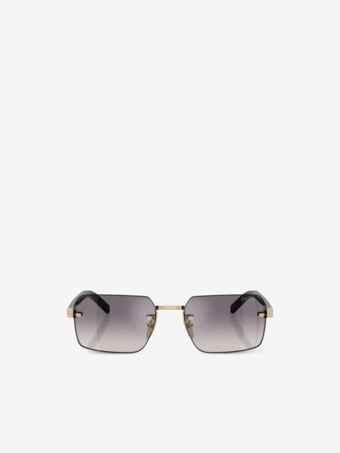 Prada Iconic-plaque sunglasses