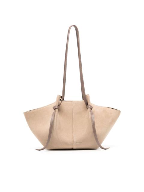 Yuzefi large Mochi suede tote bag