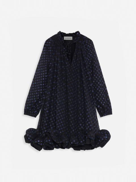 Lanvin FLARED DRESS WITH LONG SLEEVES