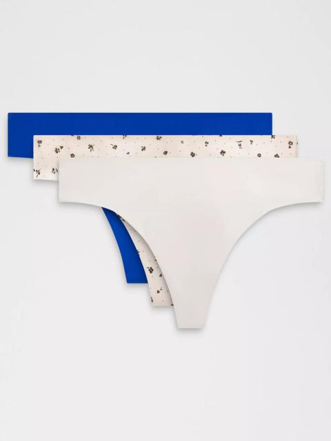 lululemon InvisiWear Mid-Rise Thong Underwear *3 Pack