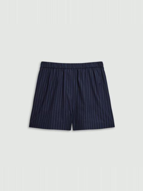 Theory Boxer Short in Linear Cotton