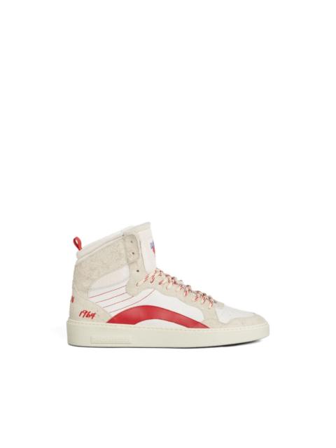 DSQUARED2 high-top lace-up sneakers