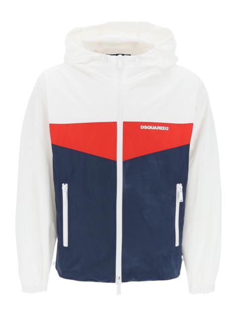 COLOR BLOCK WINDBREAKER JACKET