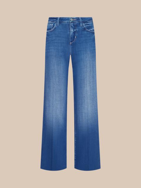 L'AGENCE Petite Scottie Wide-Leg Jean