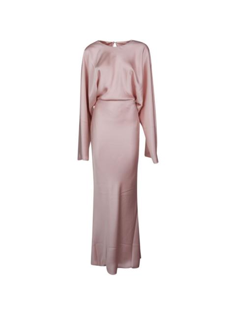 NORMA KAMALI long-sleeved maxi dress