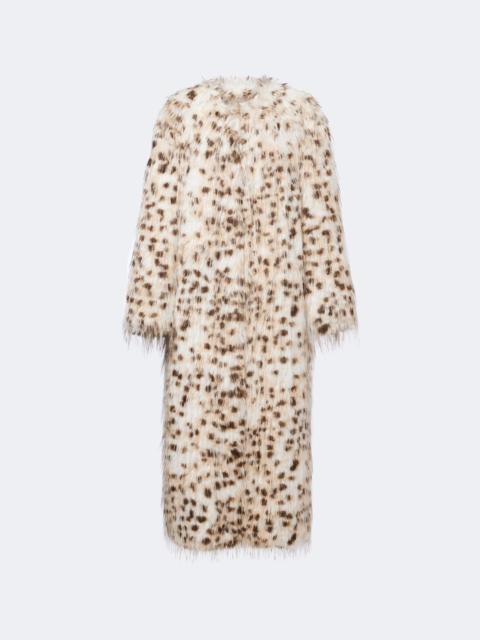 Loulou de Saison Eya animal-print coat