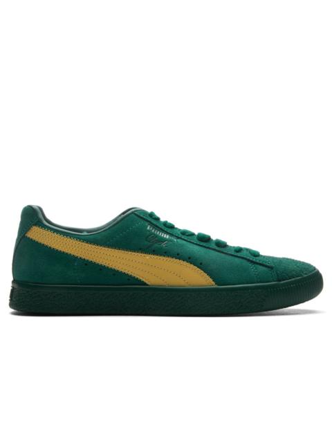 PUMA CLYDE SUPER - EVERGREEN/SUN RAY YELLOW