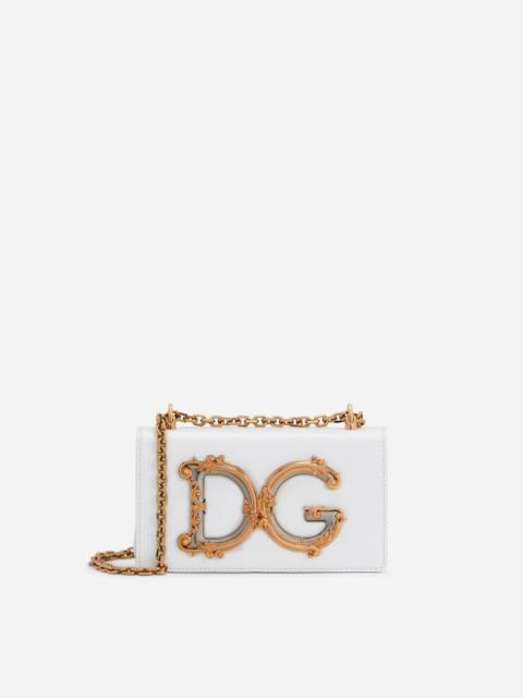 DG Girls phone bag in smooth calfskin