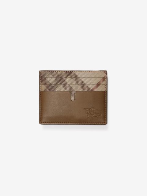 Burberry Tall Pop Check Card Case