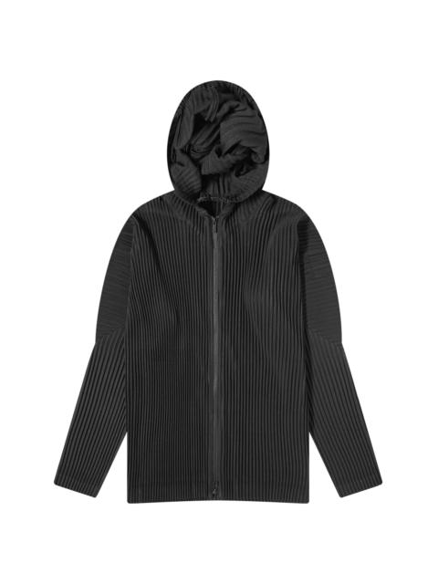 Homme Plissé Issey Miyake Pleated Hooded Jacket