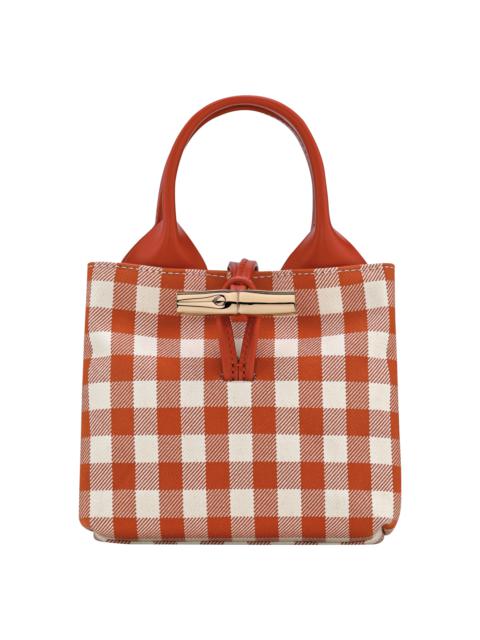 Longchamp Le Roseau XS Handbag Bark - Canvas
