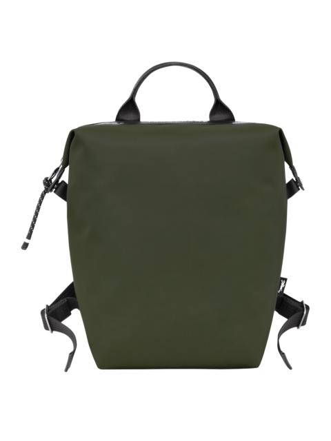 Longchamp Le Pliage Energy L Backpack Khaki - Recycled canvas