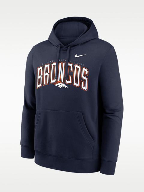 Nike Denver Broncos Club Men's Nike NFL Pullover Hoodie