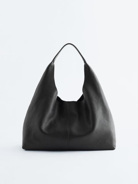 & Other Stories Classic Leather Tote Bag