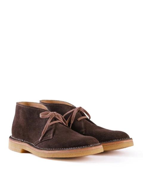 JOHN LOFGREN LK-019 Military Desert Boot Japanese Suede Dark Brown
