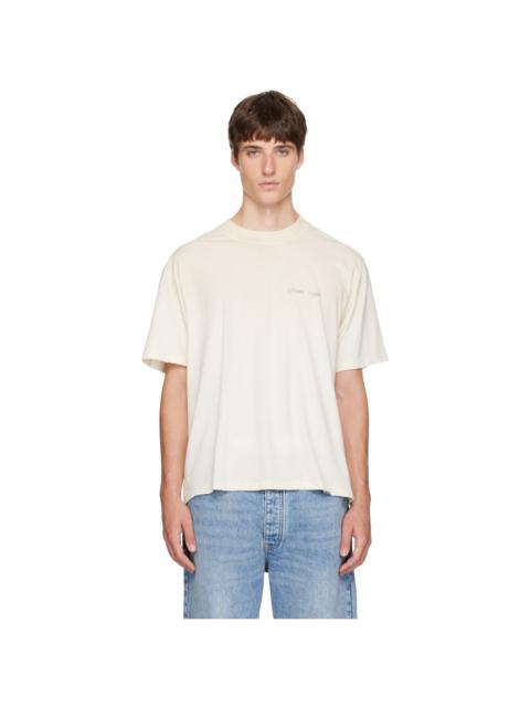 REPRESENT Beige Reverse Resent T-shirt