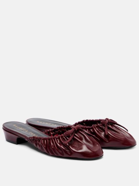 herbert levine Gather Around patent leather mules