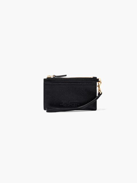 Marc Jacobs THE LEATHER TOP ZIP WRISTLET