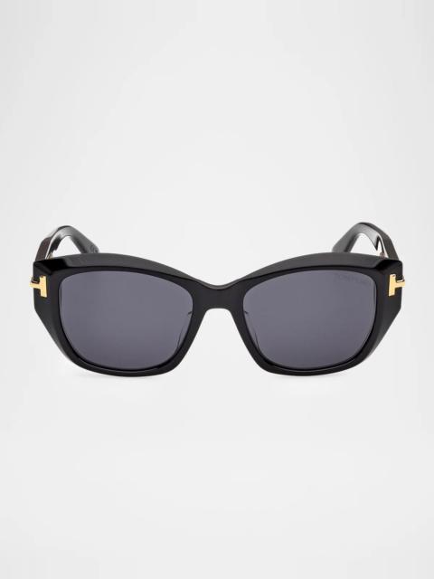 TOM FORD 54MM Butterfly Sunglasses