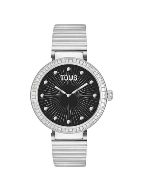 TOUS Smartwatch with steel bracelet and zirconias TOUS S-CONNECT