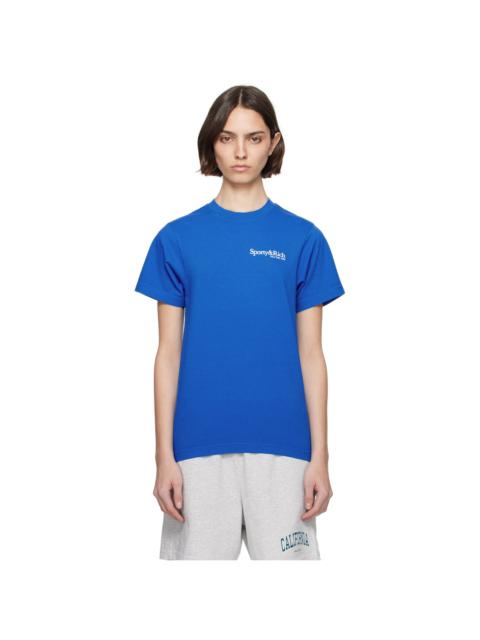 Sporty & Rich Navy 'Health is Wealth' T-shirt