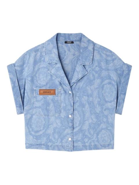 VERSACE Barocco-print shirt