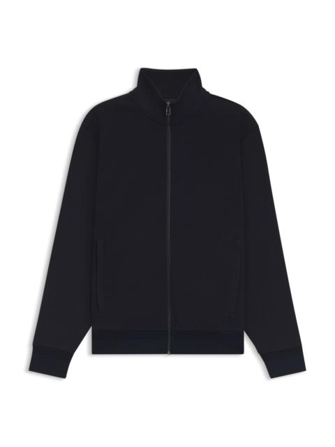 BOSS REGULAR-FIT ZIP-UP SWEATSHIRT IN STRETCH COTTON