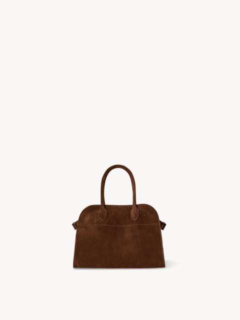 The Row Soft Margaux 10 Bag in Suede