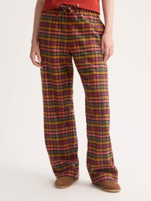 Derek Rose Kelburn Brushed Cotton Lounge Pants Multi Check