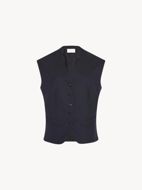 The Row Vega Vest in Wool
