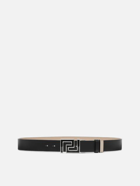 VERSACE Greca Reversible Belt 4 cm