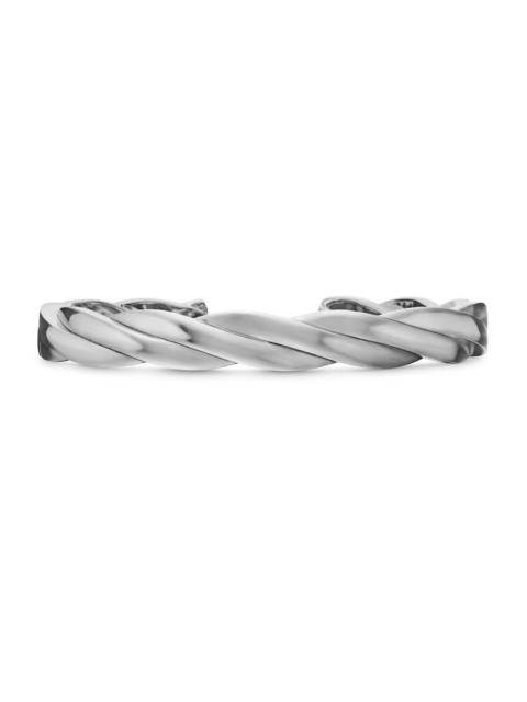DAVID YURMAN Men's DY Helios Cuff Bracelet in Sterling Silver, 9MM - Silver