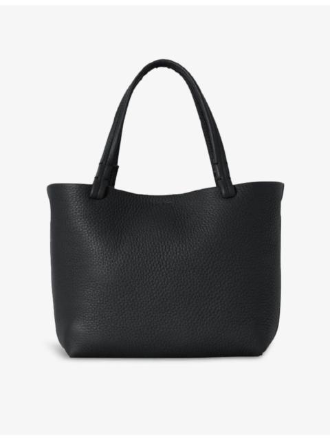 The Row Small Park Leather Tote Bag