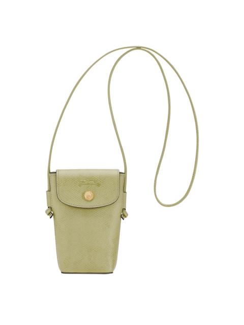 Longchamp Épure Phone case with leather lace