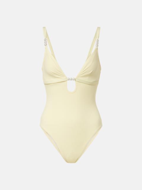 KARLA COLLETTO Embellished swimsuit