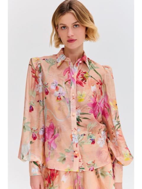 PatBO LILY FLOWER SHIRT