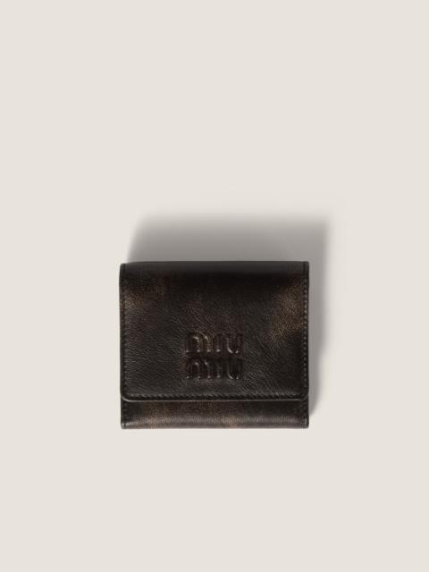 Miu Miu Small nappa leather wallet