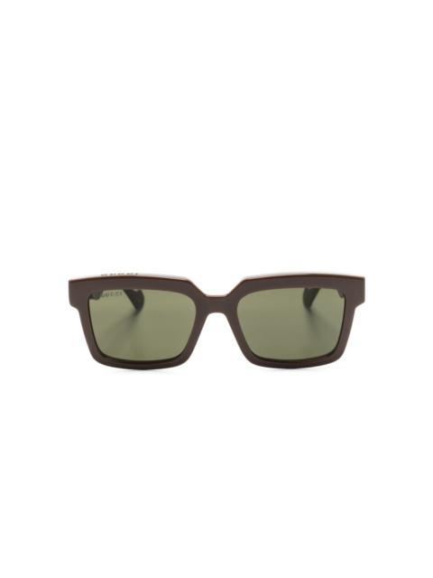 detachable-lenses square-frame sunglasses