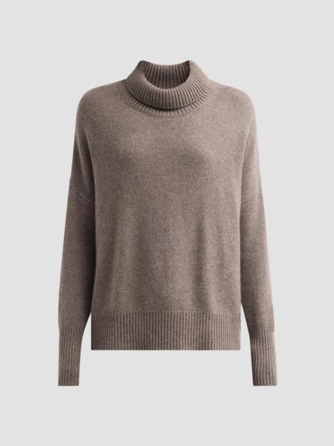 LISA YANG Women's Heidi Relaxed-Fit Cashmere Sweater - Truffle