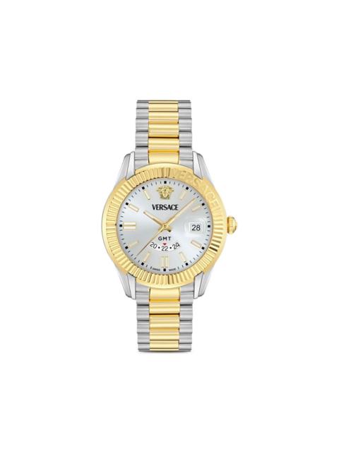 VERSACE Greca GMT Fluted 41mm