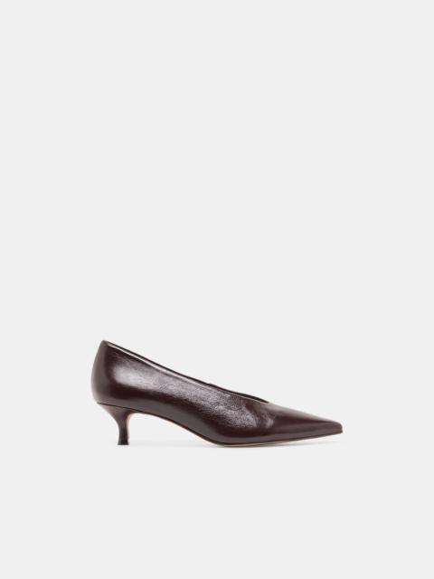 dolce vita ALWYN HEELS BLACK CHERRY CRINKLE PATENT