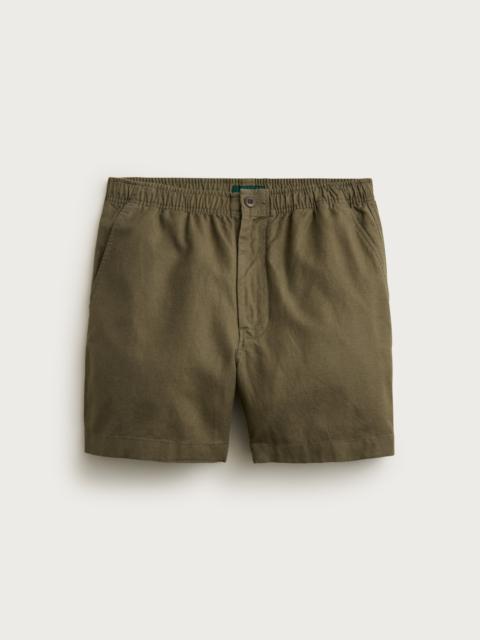J.CREW 5.5'' Pier short in cotton-linen blend