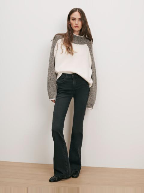 VERONICA BEARD BEVERLY MID-RISE SKINNY-FLARE JEAN