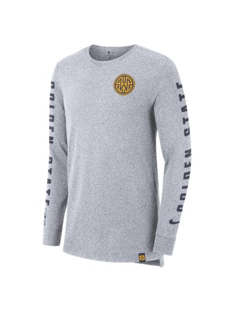 Nike NBA Dri-Fit Long Sleeve T-Shirt "Golden State Warriors" 939022 100
