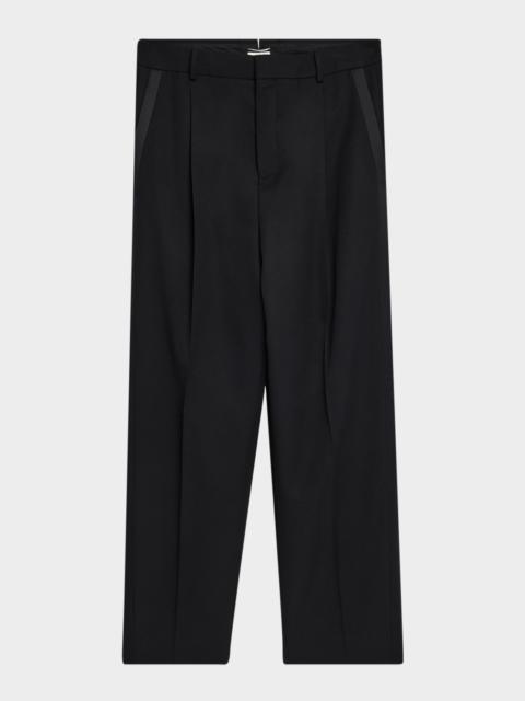Men's Grain de Poudre Tuxedo Pants