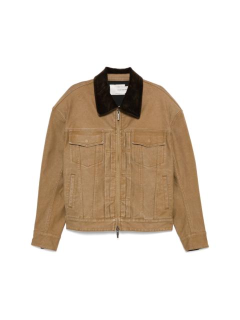 FENG CHEN WANG washed-canvas jacket