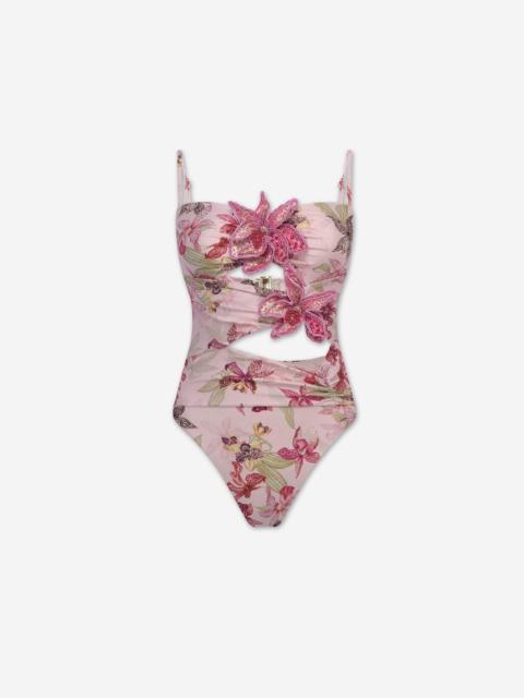 PatBO ORCHID BLOOM SWIMSUIT