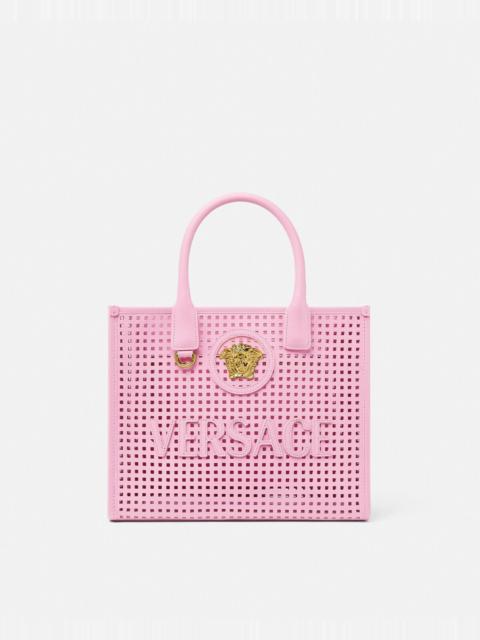 VERSACE La Medusa Laser-Cut Small Tote Bag