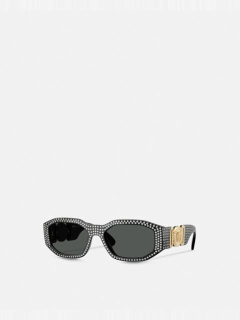 Crystal Medusa Biggie Sunglasses