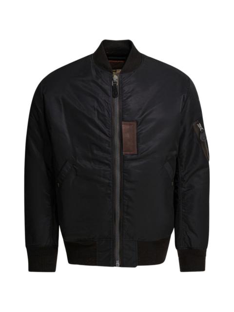 Buzz Rickson's zip bomber coat